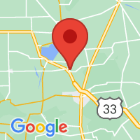 Map of Huntsville, OH US